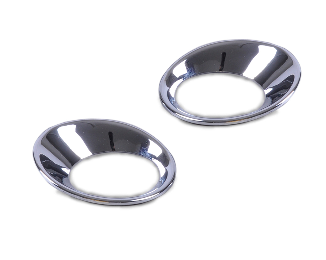 Nissan qashqai chrome fog lamp rings #8