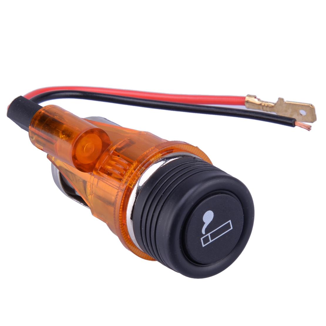 Car Cigarette Cigar Lighter Socket 12V Illuminated
