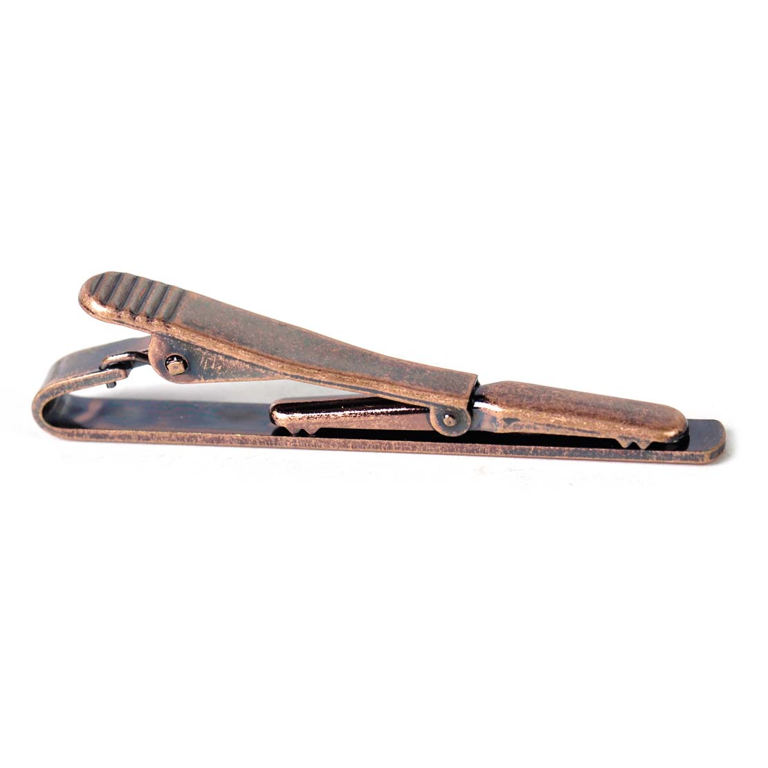 1PC Classic Copper MenSimple Necktie Work Tie Clip Bar Clasp Clip Clamp Pin USA 