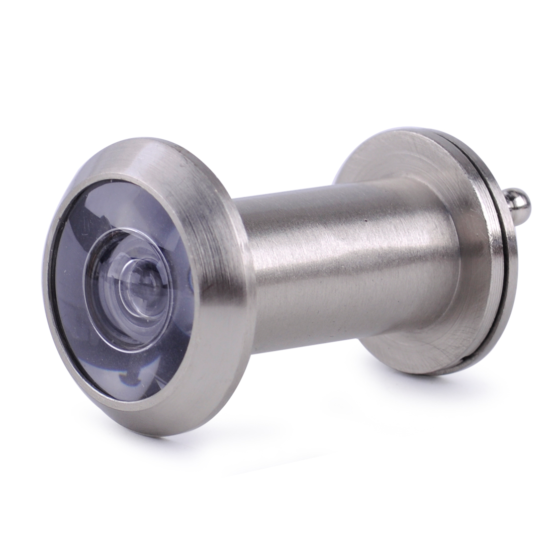 Sicherheit Tür Spion Türspion Kuckloch Linse 16 mm 200° Silber 35-50 mm 