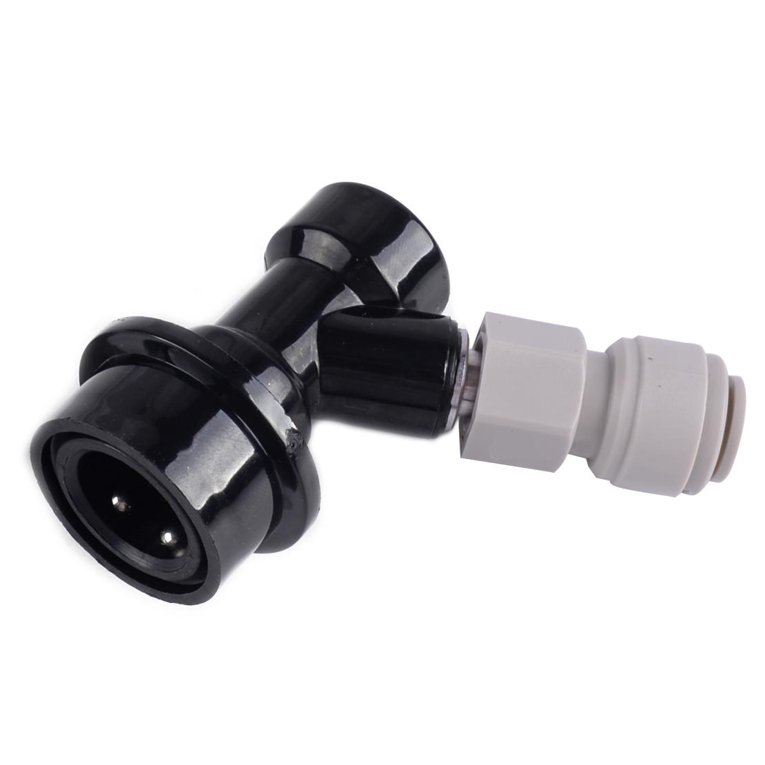 Keg Threaded Ball Lock Disconnect & John Guest 3/8" Disconnect Connector New 