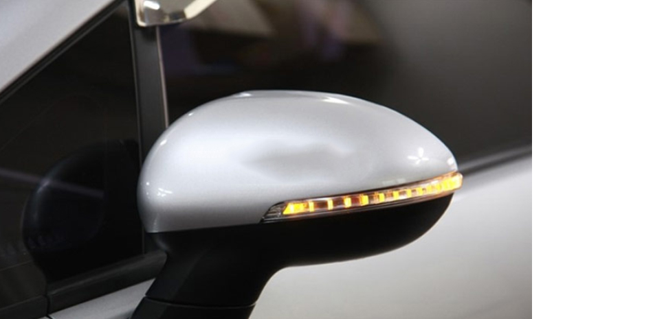 Right Side Driver Wing Mirror Lens Cover Indicator Light For Kia RIO MK3 2011-17 Right Side Driver Wing Mirror Lens Cover Indicator Light For Kia RIO MK3 2011-17