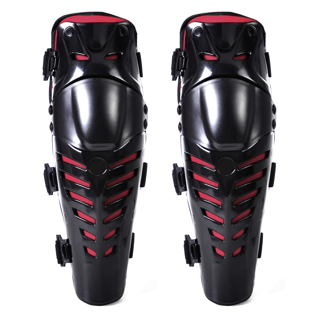 1 Pair Adults Knee Protector Guard Pad Shin Armor fit Bike Motorcycle ...