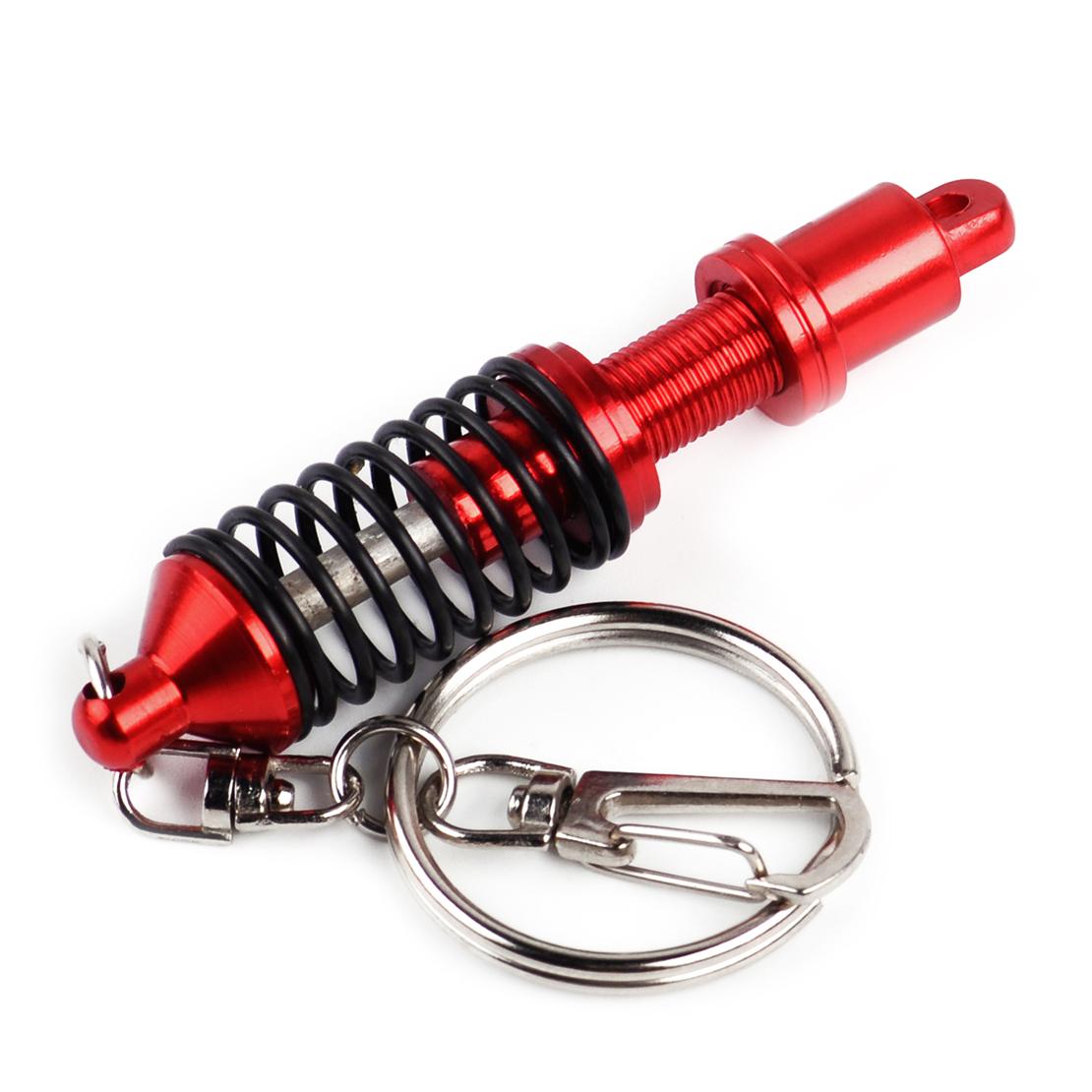 Coilover Keychain Schlüsselanhänger Einstellbar Auto Stoßdämpfer Coilover Spring Keychain ...