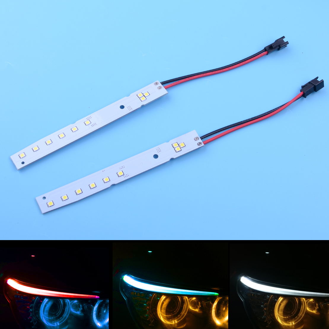 Xenon White LED Module For BMW 08-10 E60 LCI 5 Series Eyelid Eyebrow Module lamp
