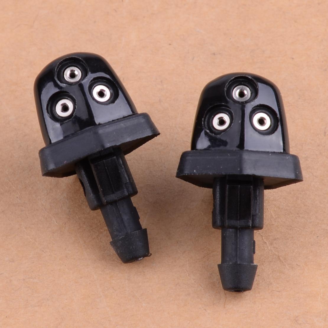 2Pcs Windshield Wiper Water Spray Washer Jet Nozzles Fit for Suzuki SX4