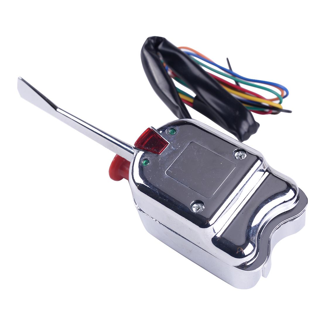 Chrome Car 12V Universal Rat Hot Rod Turn Signal Switch Fit For Ford,Buick, GM cd | UK