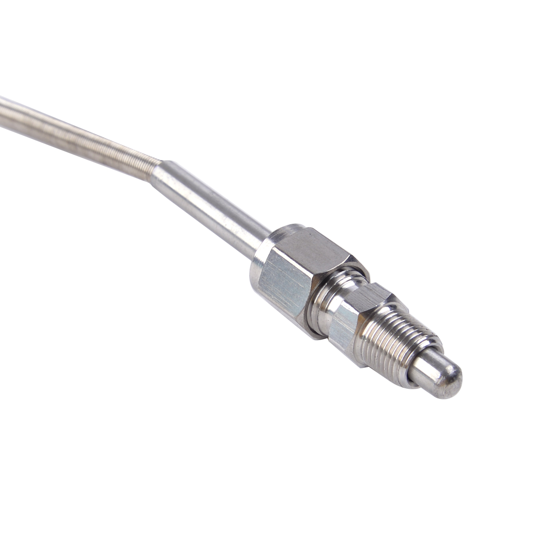 Stainless Steel Probe Mini K-Type Connector Thermocouple 1/8inch NPT Thread EGT