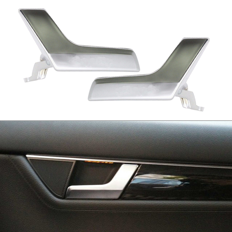 2pcs Car Interior Door Handle Repair Kit For Mercedes Benz W204 C