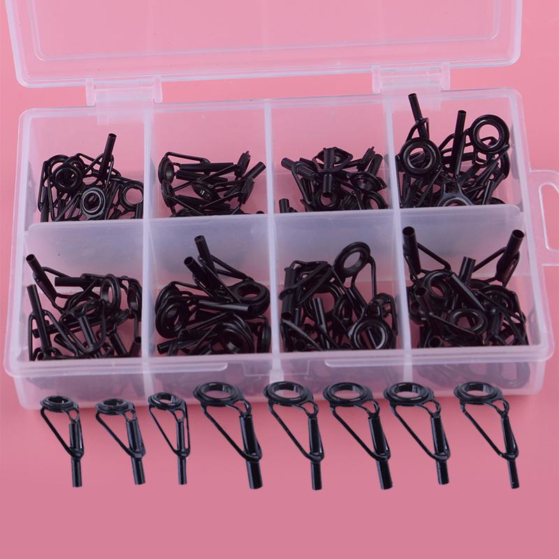 14 x DIY Angelrute Spitzenring Rutenring Führungsringe Set
