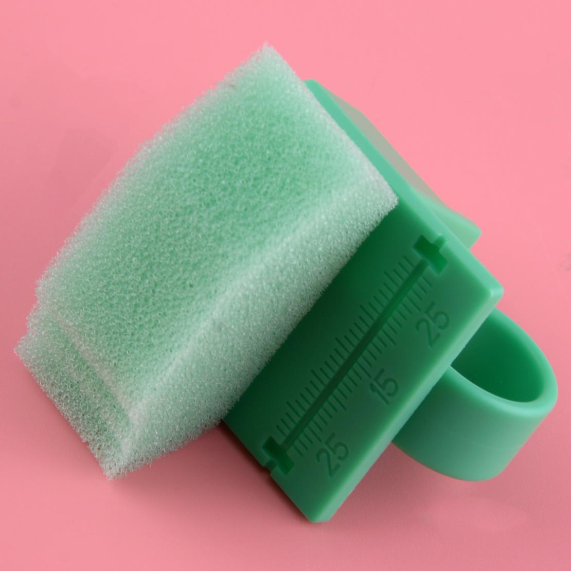 Dental Plastic Endo File Clean Finger Ruler Stand Holder + Sponge Dental Plastic Endo File Clean Finger Ruler Stand Holder + Sponge