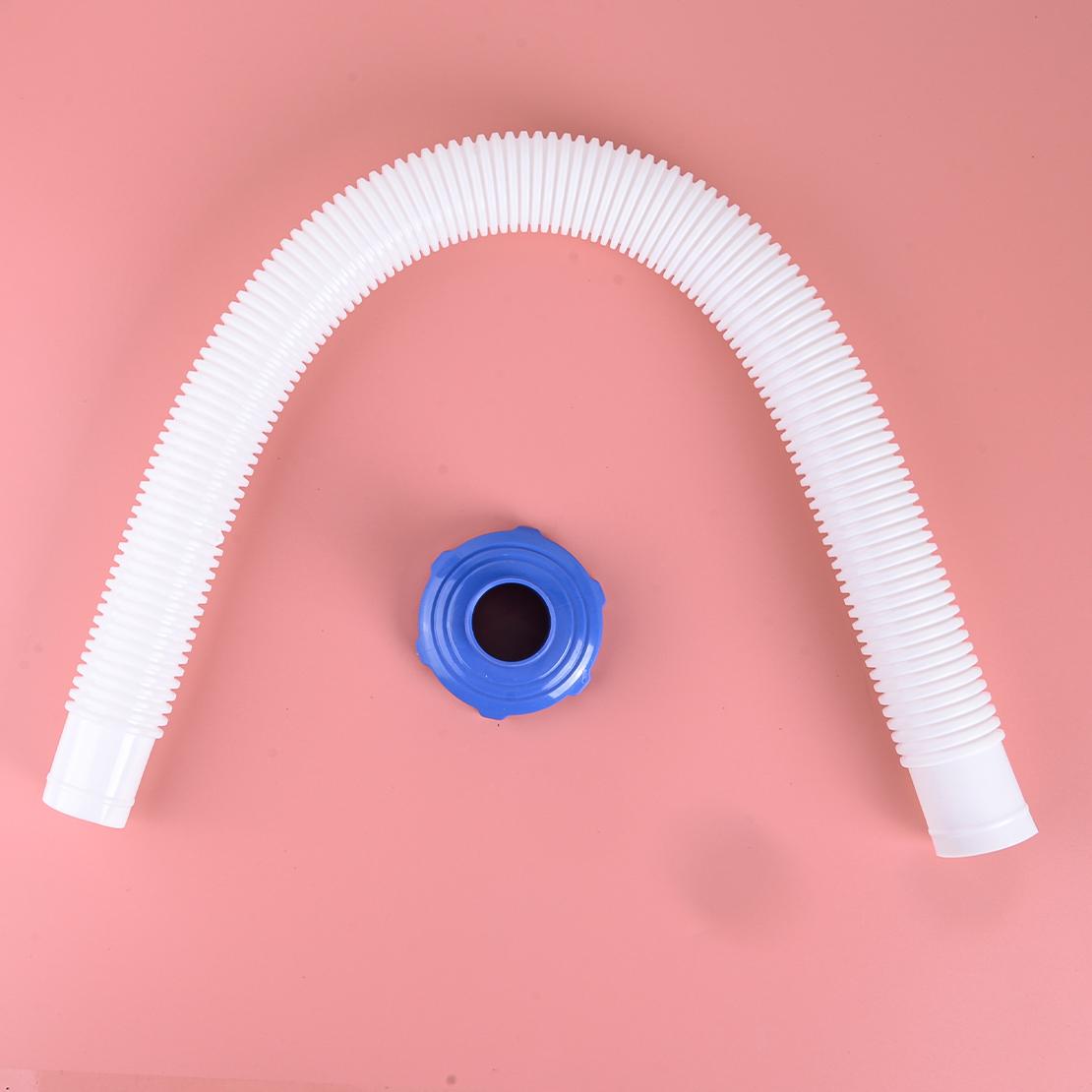 Intex Pool-Vakuumschlauchadapter – 3,8 Cm Auf 8,3 Cm, Für Skimmer-Kits (Modell 11238), Blau