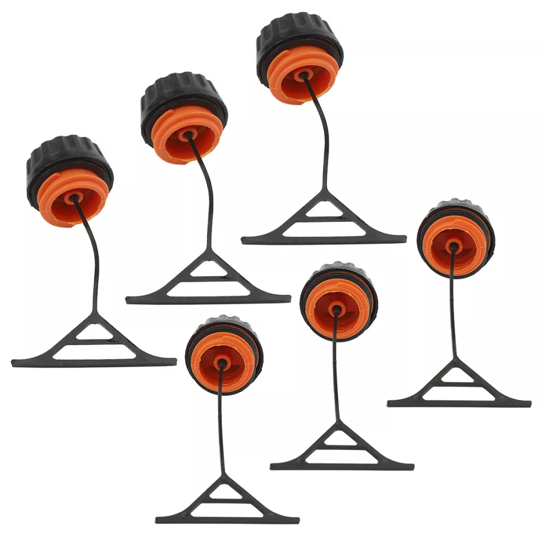 3x Fuel Cap & 3x Oil Cap Kit For Stihl Chainsaws - Fits 064, MS650, MS640, 088, 084, 039, 038, 036